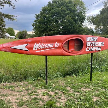 Henny Riverside Glamping Sudbury  Exterior foto